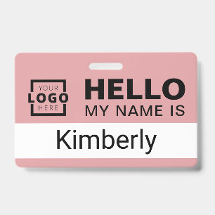 Hello My Name Is - Custom Business Employee Name Badge