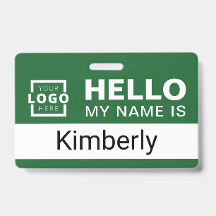 Hello My Name Is - Custom Business Employee Name Badge