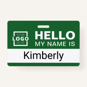 Hello My Name Is - Custom Business Employee Name Badge