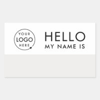 Hello My Name Is | Custom Logo Modern Minimalist
