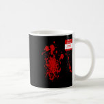Hello My Name Is Jason Funny Halloween Costume  Coffee Mug