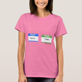 Hello My Name is...Kareoke Gag T shirts