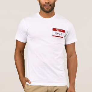 Hello My Name Is Marquis (Red) T-Shirt