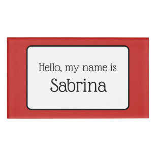 for meetings name tags zazzle
