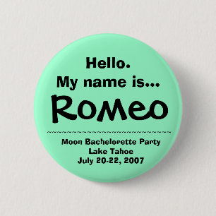 Hello.My name is Romeo Button