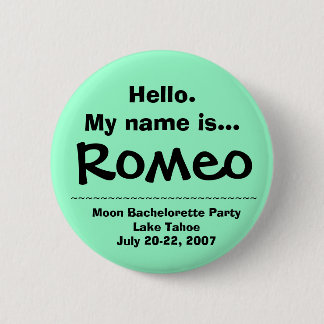 Hello.My name is Romeo Button