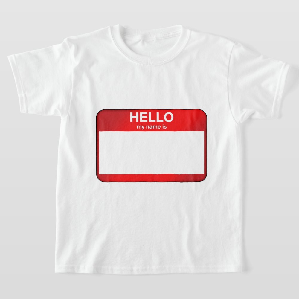 Discover Hello My Name Is... T-Shirt