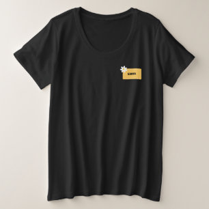 Hello my name TAG Team Building Activity costume Plus Size T-Shirt