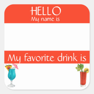 Hello My Name Is Tag Stickers - 144 Results | Zazzle