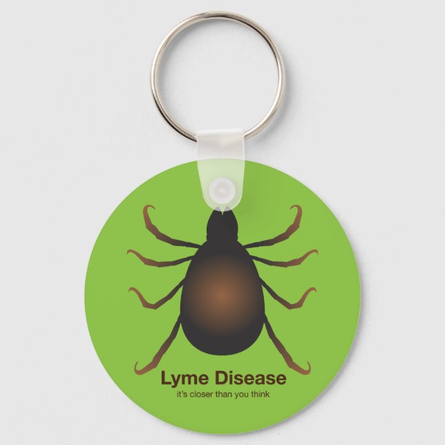 Hello Neighbor Green Keychain (Front)