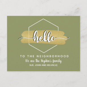 Hello new Neighbor Card Family Introduction