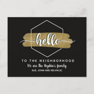 Hello new Neighbor Card Family Introduction