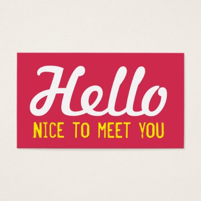 Image result for nice to meet you