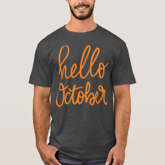 Hello October T-Shirt