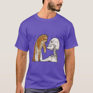 hello orange cat friend T-Shirt
