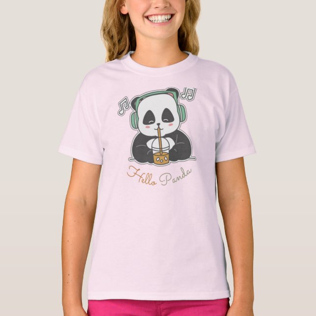 Hello panda T-Shirt (Front)