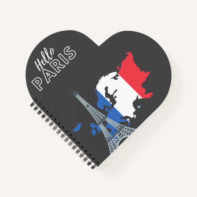 Hello Paris Notebook (Front)