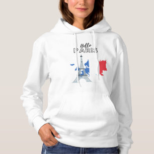 Hello Paris T-Shirt Hoodie