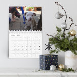 Hello Pet Puppy Custom Calendar<br><div class="desc">Add your favorite pet photos. Makes a perfect gift this holiday season.</div>