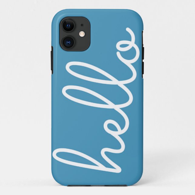 Hello Phone Case (Back)