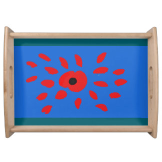 Hello Poppy  Serving Tray