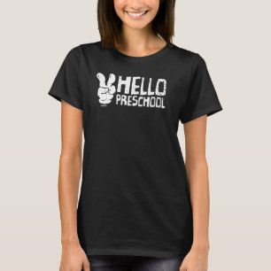 Hello Preschool Kids Back To School T-Shirt