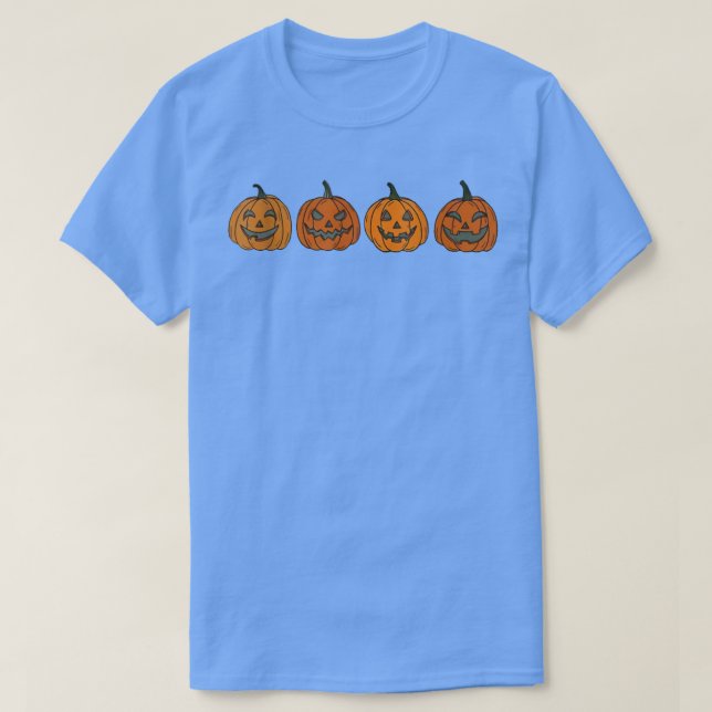 Hello Pumpkin Cute Pumpkin Spice Fall Pumpkin lant T-Shirt (Design Front)