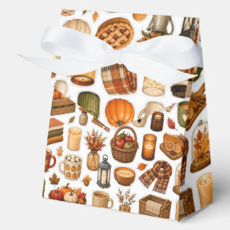 Hello Pumpkin Fall Autumn Pumpkin Party Favor Box