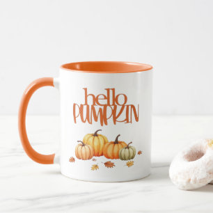 Hello Pumpkin Fall Coffee Mug