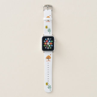 “Hello Pumpkin Fall – Cozy Autumn Far Apple Watch Band