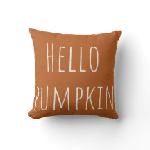 Hello Pumpkin | Minimalist Autumn Typography 