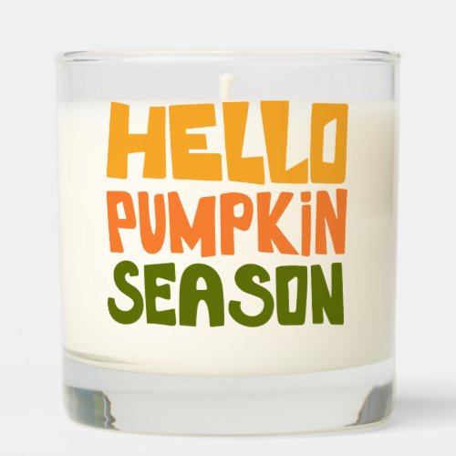 Hello Pumpkin Season 2 Scented Candle