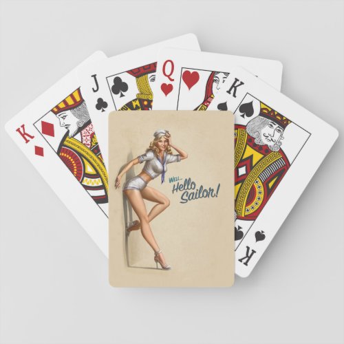 Hello Sailor Poker Cards