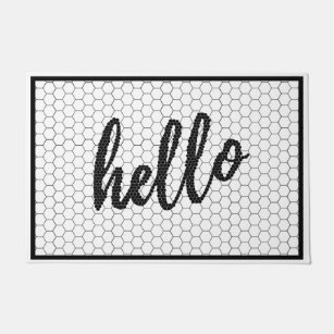 Hello Doormats & Welcome Mats | Zazzle