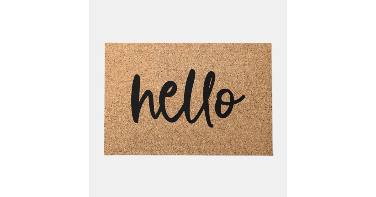 Barnyard Designs 'Oh Hello, See Ya' Doormat Welcome Mat, Outdoor