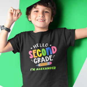 Hello second grade back to school T-Shirt