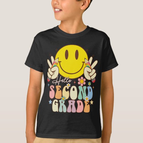 Hello Second Grade  Back To School T_Shirt