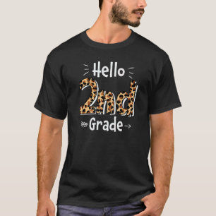Hello Second Grade Cute 2nd Grade T-Shirt