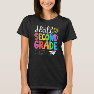 Hello Second Grade Fun 2ND Grade Back to School S T-Shirt