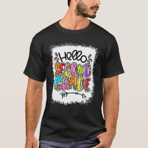 Hello Second Grade Teacher Boys And Team 2nd Grade T-Shirt