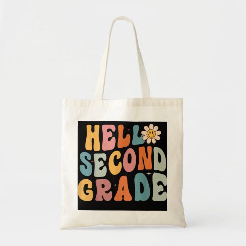 Hello Second Grade Teacher Team Back To School Gro Tote Bag