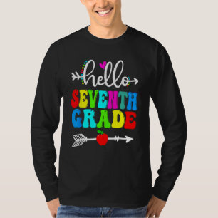 Hello Seventh Grade Team 7th Grade Back To School T-Shirt