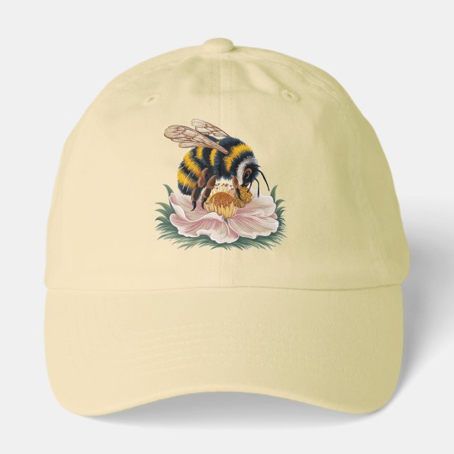 Hello Spring Bee and Flower Hat (Front)