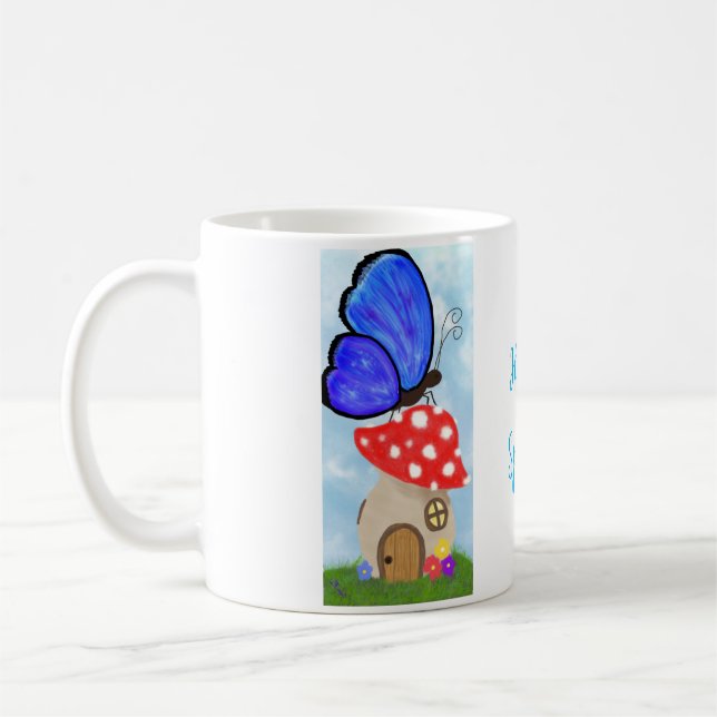 Hello Spring! Coffee Mug (Left)