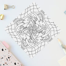 Hello Spring: Coloring Page For Adults