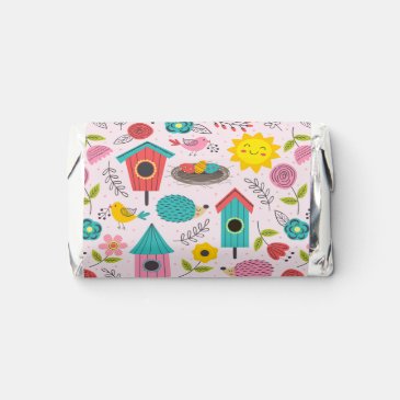 Hello Spring! Cute Colorful Cartoons 