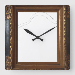 Hello Spring Floral Wreath Clock – A Celebration o