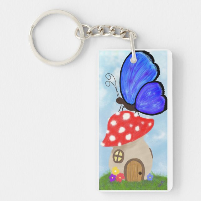 Hello Spring! Keychain (Front)