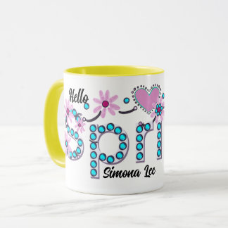 Hello Spring Personalized gift Mug
