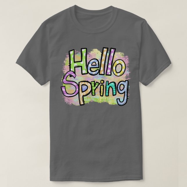 hello spring T-Shirt (Design Front)